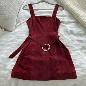 Free People Suede Dress